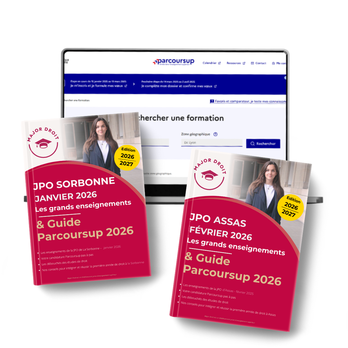 Aperçu du guide Parcoursup / JPO 2026-2027