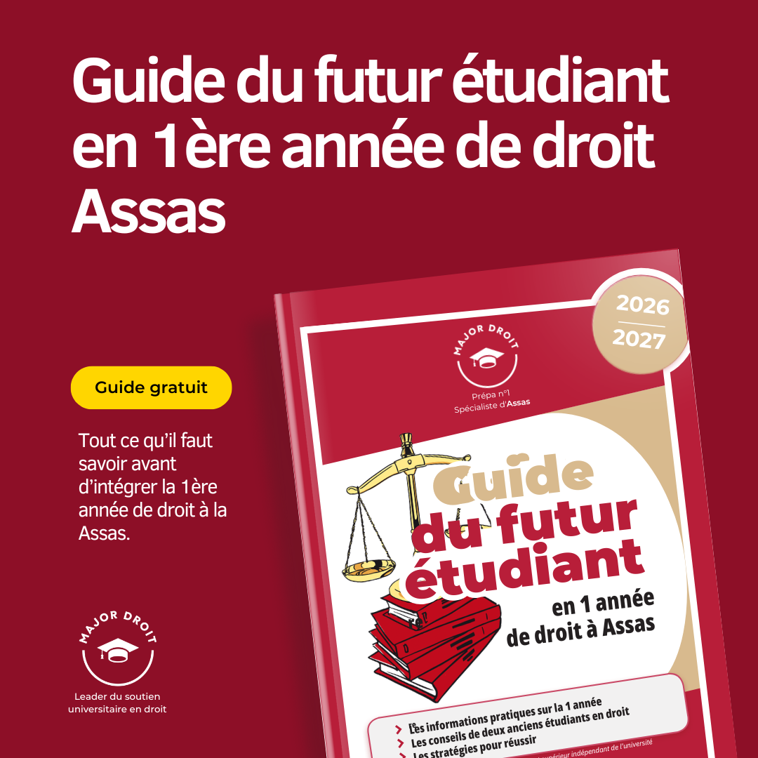Guide Major Droit